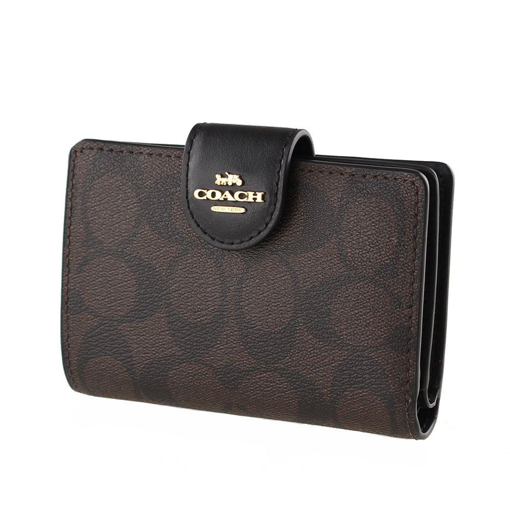 楽天市場】コーチ 財布 二つ折り シグネチャー バイカラー COACH c0082