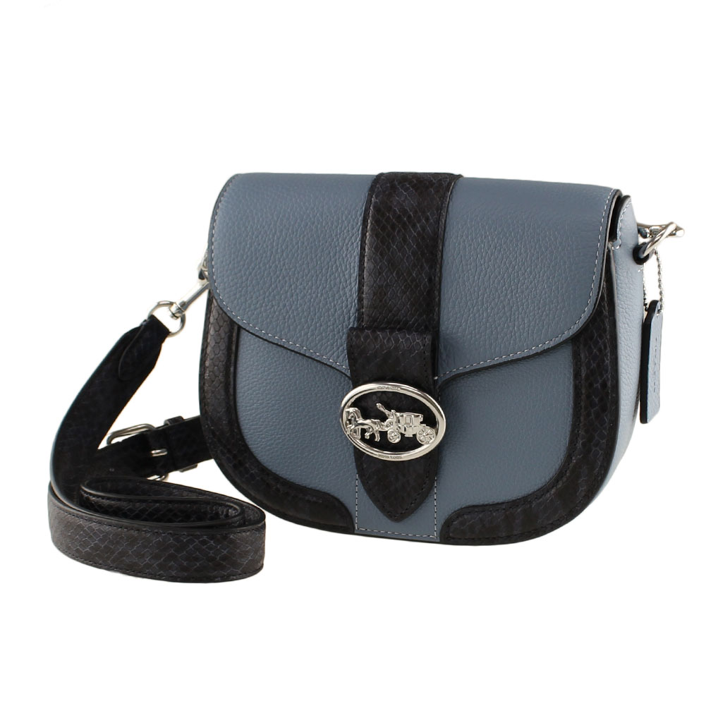 楽天市場】コーチ ショルダーバッグ ポシェット COACH cd323 ブルー