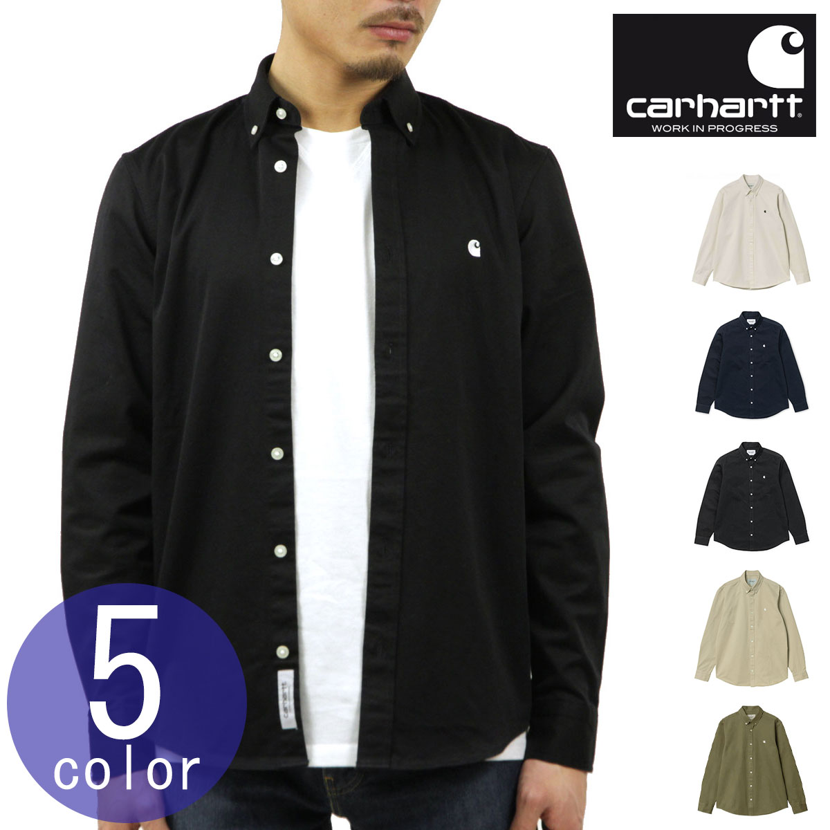 楽天市場】カーハート シャツ メンズ 正規販売店 CARHARTT WIP 長袖