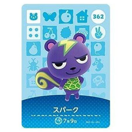 楽天市場】どうぶつの森amiiboカード ブルースの通販