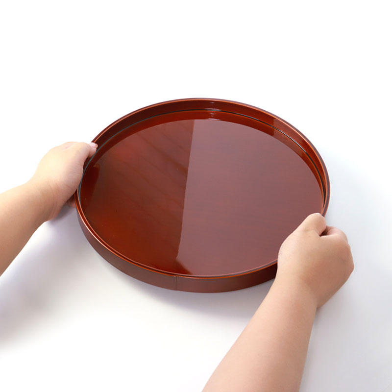 楽天市場】【10％OFF】【最大300円クーポン有】 丸盆 春慶塗 10寸 30cm