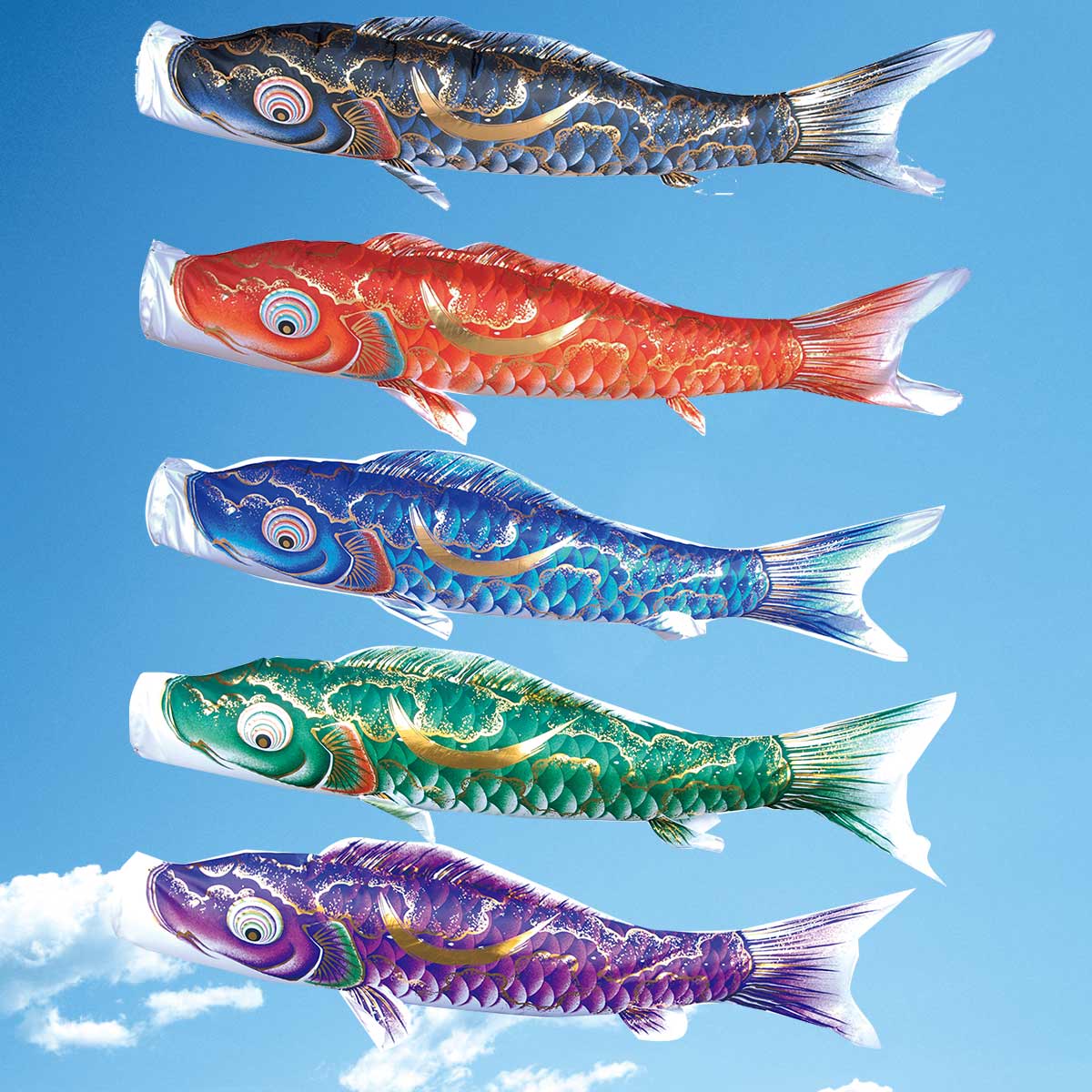 鯉のぼり 黄金兜鯉 4M 【公式通販】