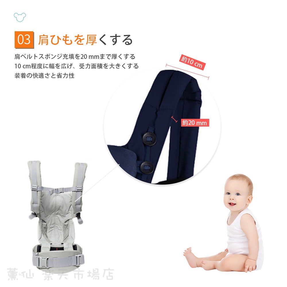 楽天市場】『送料無料』抱っこ紐 新生児 エルゴベビー 抱っこひも