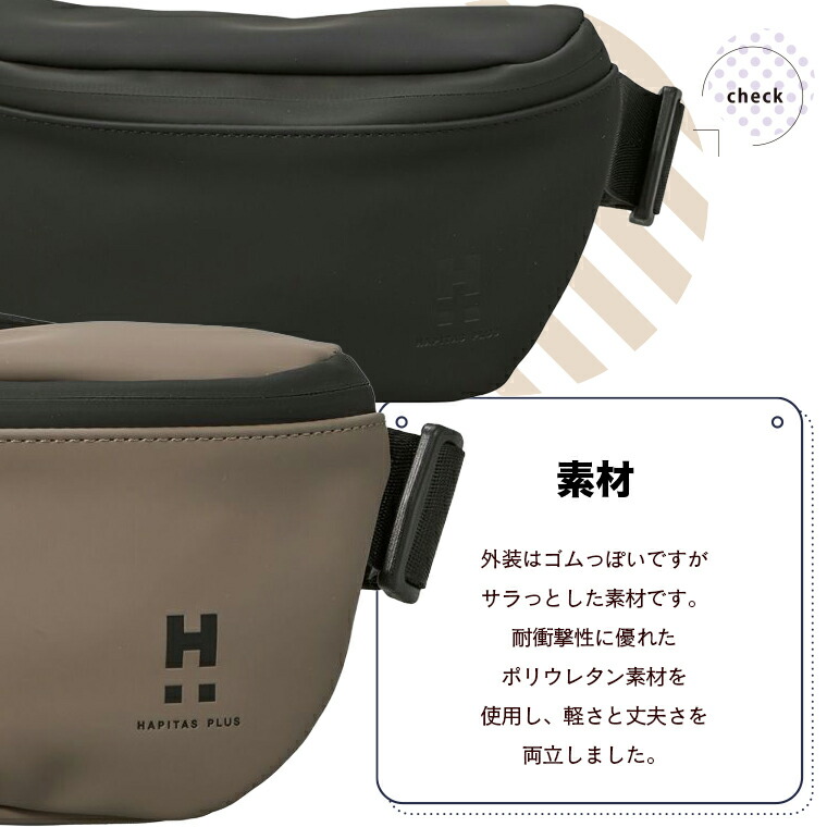 楽天市場】PUウエストバッグ ウエストポーチ ボディバッグ