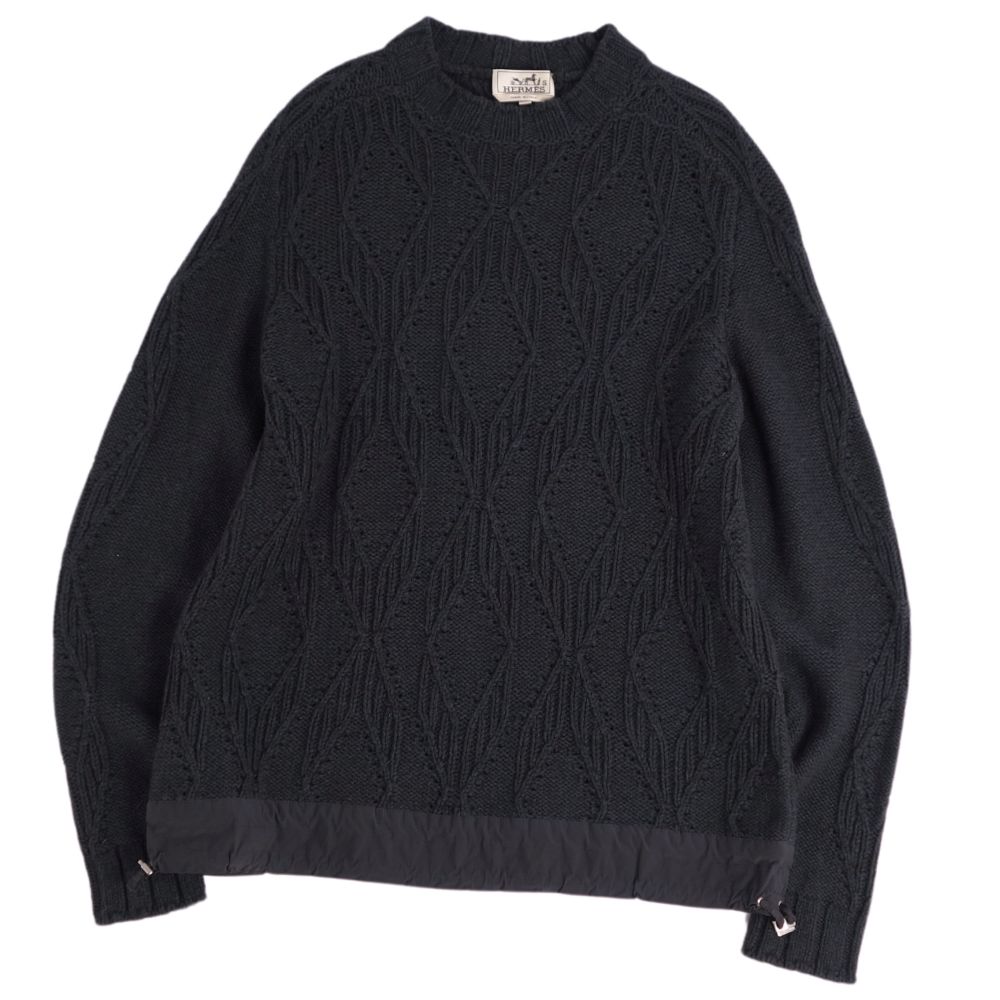 楽天市場】【美品】エルメス HERMES ニット セーター ドローコード