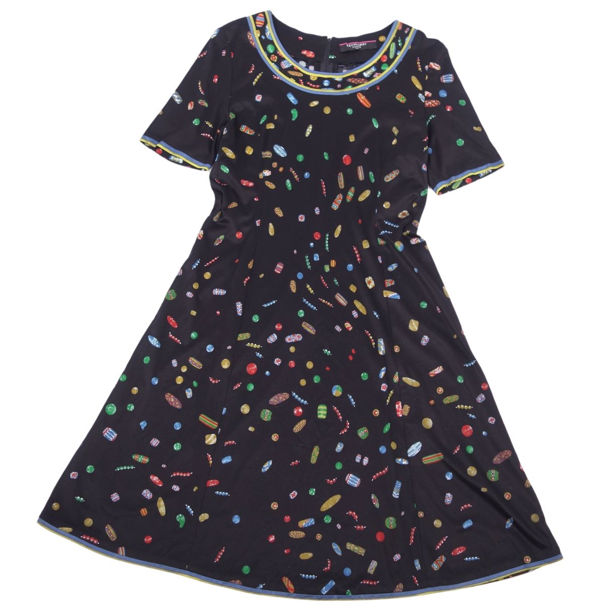 楽天市場】【美品】レオナール LEONARD FASHION ワンピース ドレス