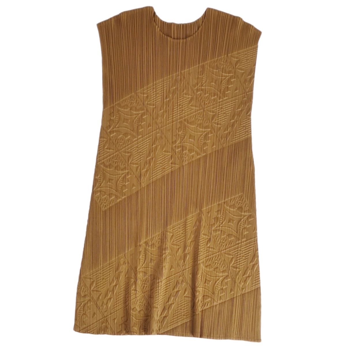 楽天市場】プリーツプリーズ（カラーブラウン）（ワンピース