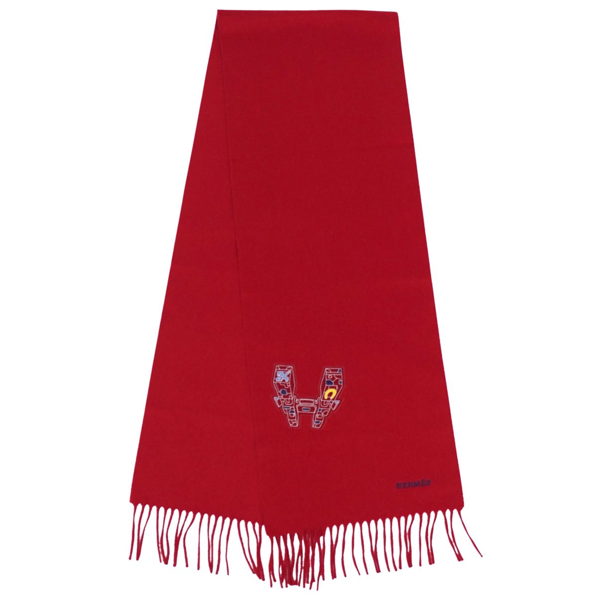 楽天市場】エルメス マフラー レッド 赤の通販