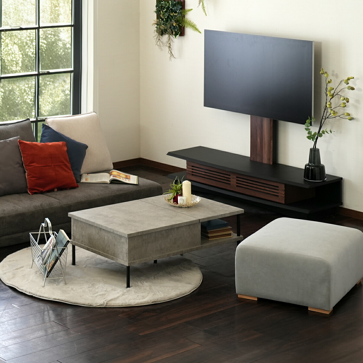 楽天市場】アイセル 昇降式センターテーブル W1000 D600 H380 昇降