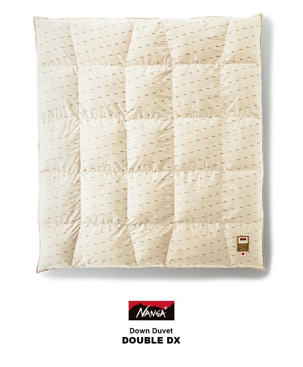 楽天市場】【P10倍】NANGA（ナンガ） DOWN DUVET DOUBLE DX (TRAPEZOID