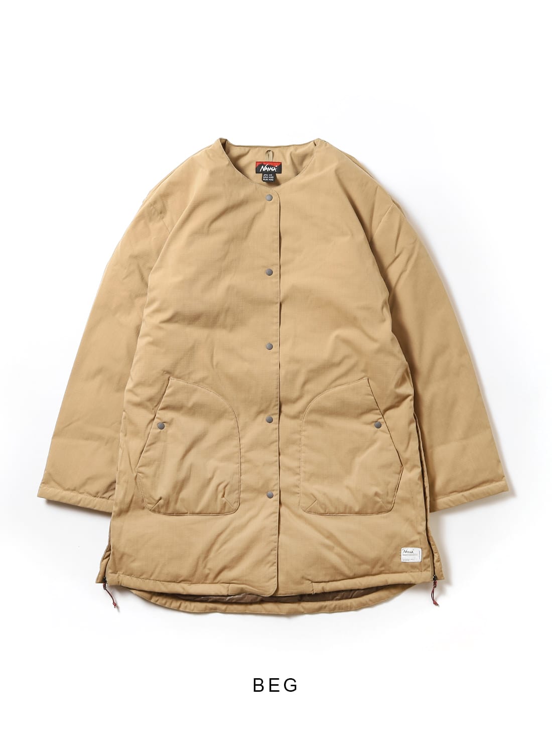 楽天市場】インナーダウン ナンガ（カラーベージュ）の通販