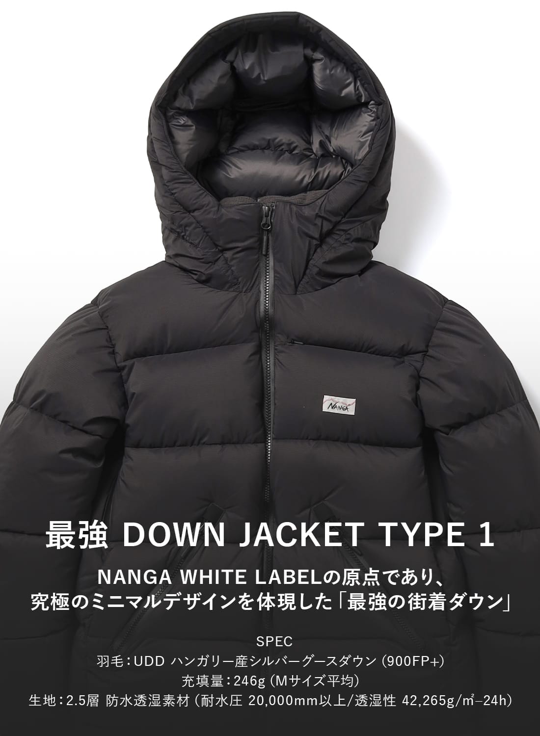楽天市場】【P10倍】【返品交換送料無料】NANGA WHITE LABEL（ナンガ