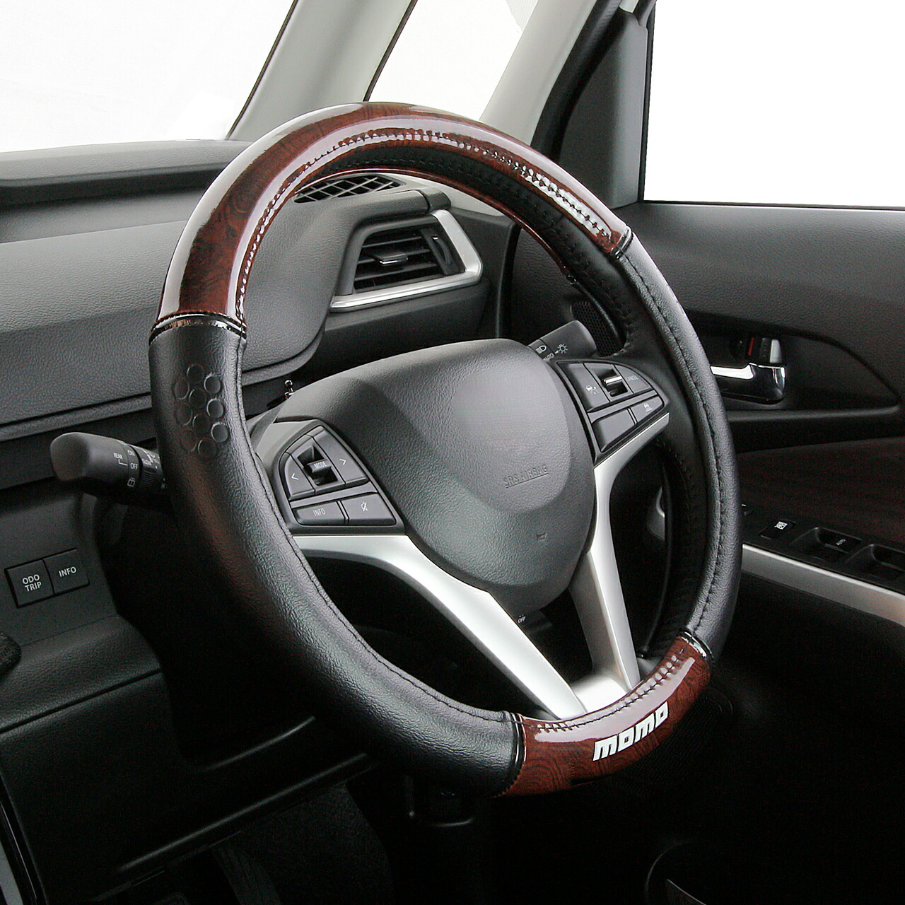 楽天市場】MOMO モモ ハンドルカバー LUXURY WOOD ラグジュアリー