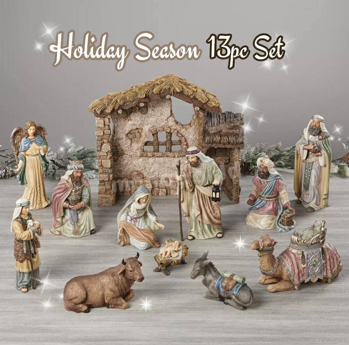 楽天市場】カークランドシグネイチャー テーブルトップ ネイティビティ