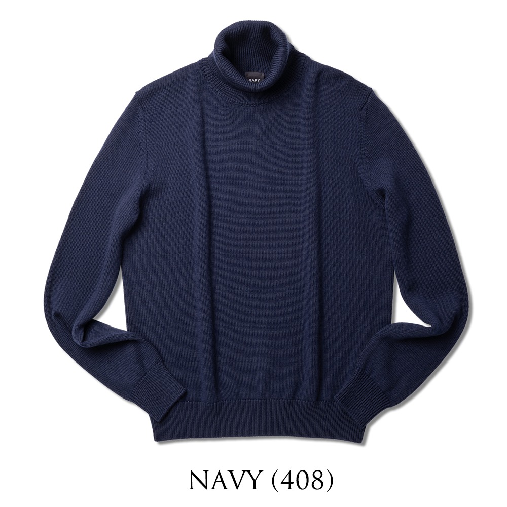 楽天市場】バフィー BAFY 4572 タートルネック ニット 7G ウール