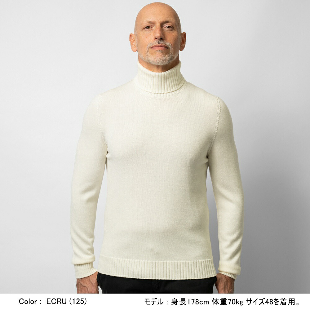 楽天市場】ドルモア DRUMOHR ニット タートルネック ミドルゲージ M104