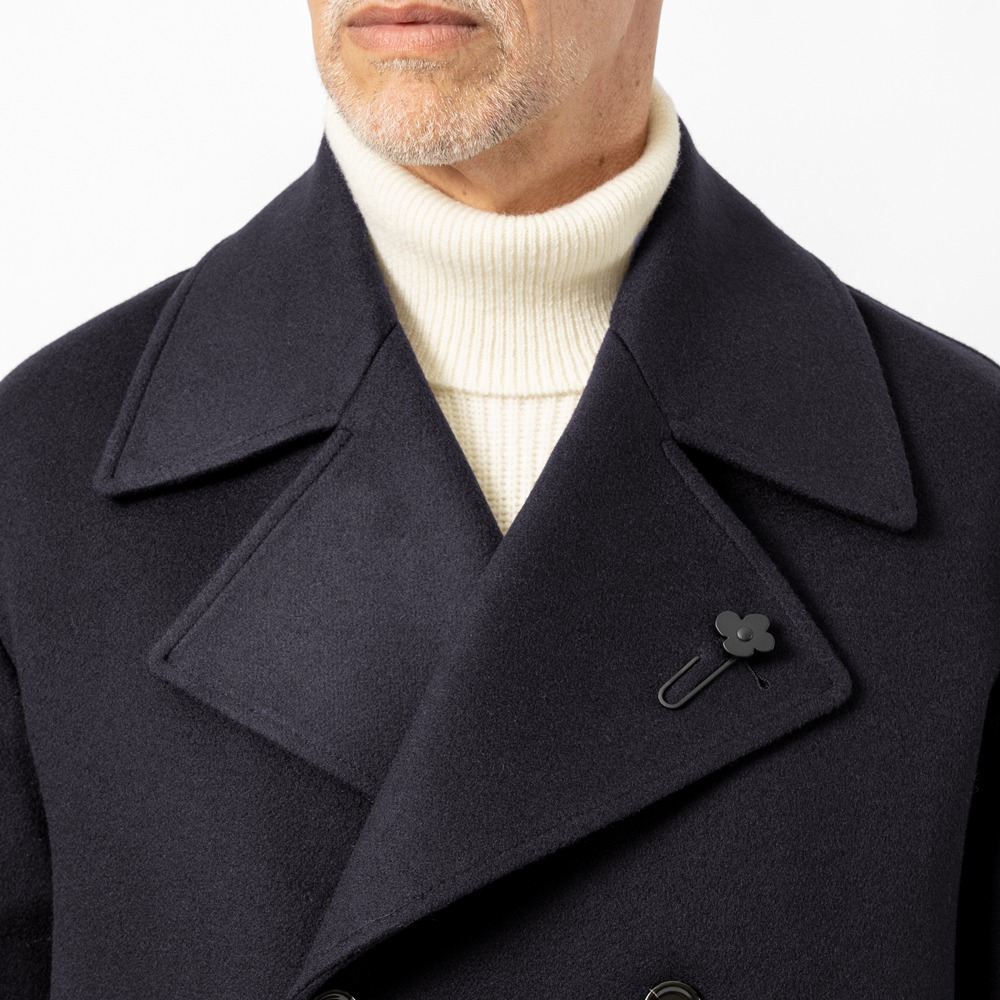 楽天市場】ラルディーニ LARDINI ウールビーバー ショートピーコート