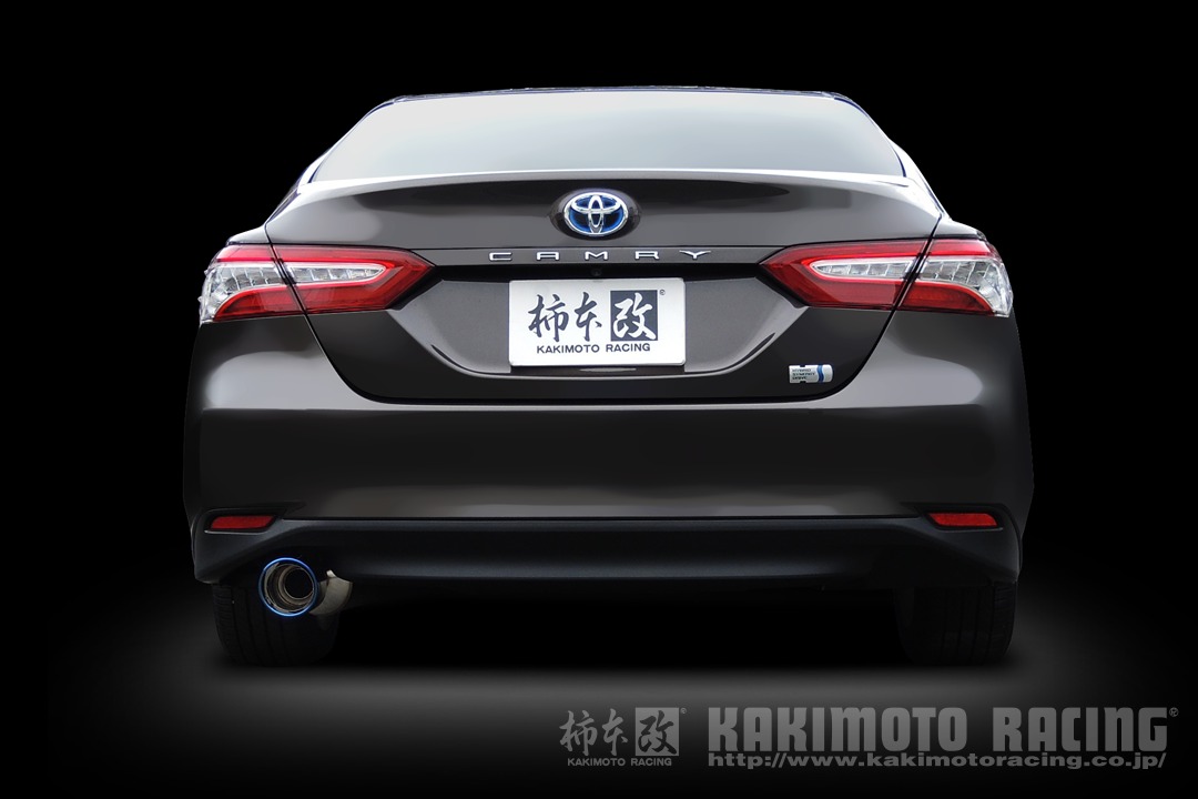 AXVH70カムリ！オリジナルストレートマフラー！リアピースデュアル