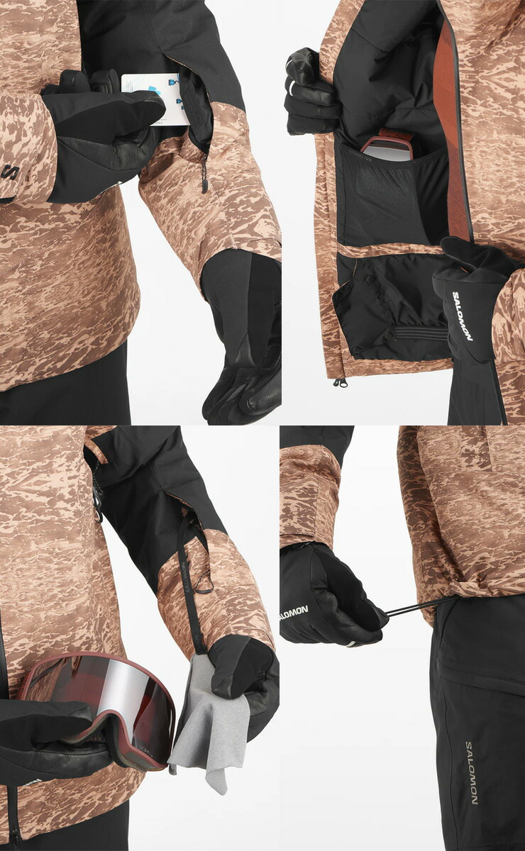 楽天市場】24-25 SALOMON サロモン TRANSFER PUFF JACKET