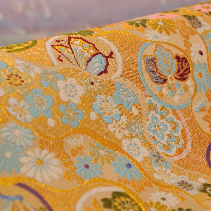 楽天市場】【楽天SS 対象商品にお得なクーポン配布中】金襴 生地 道長