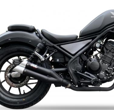 楽天市場】レブル250 スリップオンマフラー 2本出し イクシル