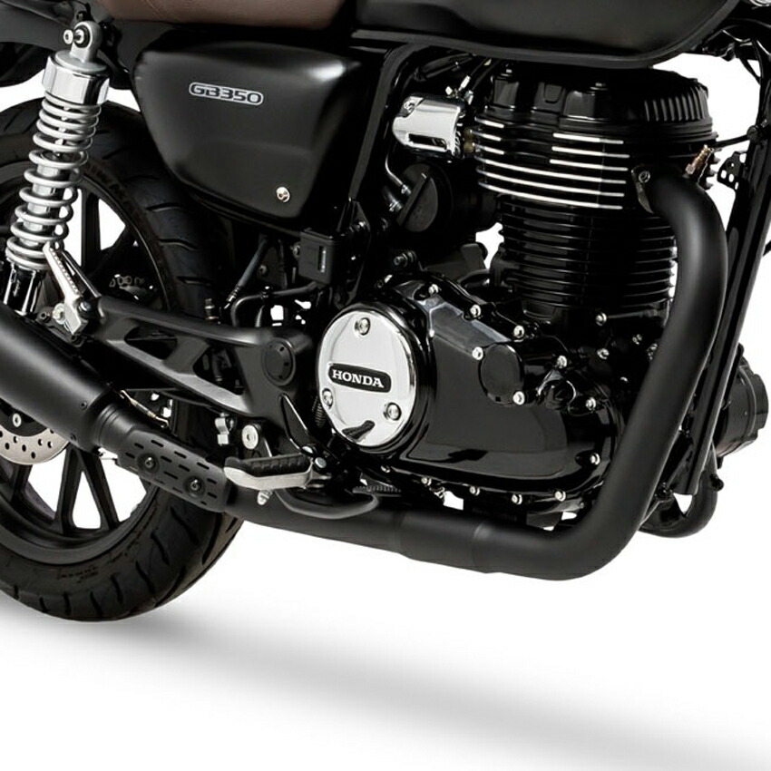 楽天市場】ホンダ GB350 BRS フロントエキゾーストパイプ ブラック