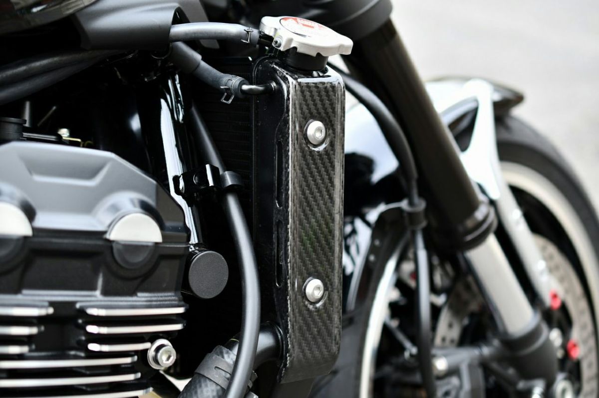 楽天市場】Z900RS ラジエーターサイドカバー 左右セット ドライ