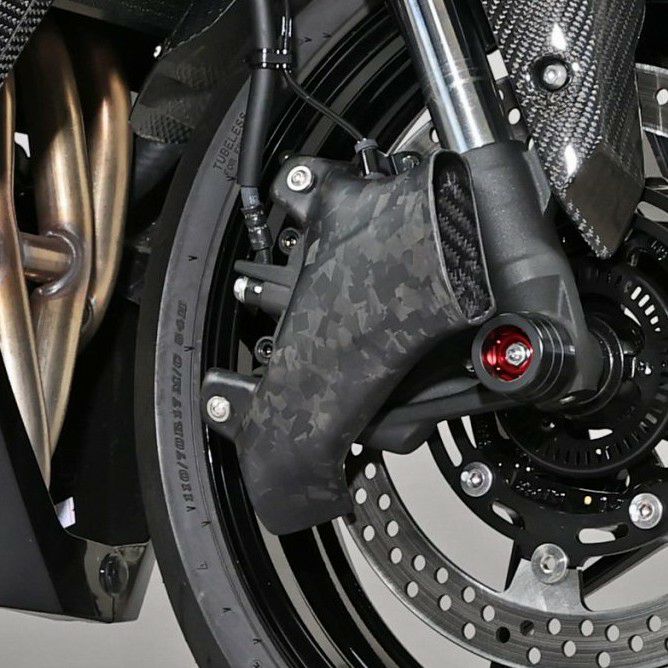 楽天市場】ZX-25R フロントキャリパーダクトカバー SPEEDRA