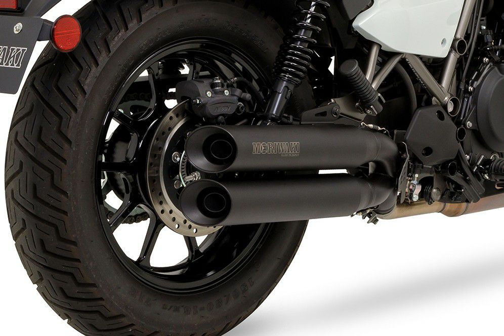 楽天市場】エリミネーター 400 スリップオンマフラー CROSS TWIN BLACK