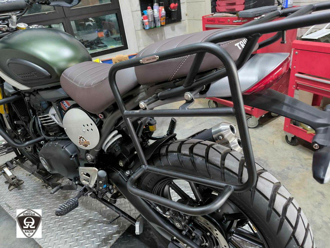 楽天市場】トライアンフ スクランブラー400X/スピード400 サイド