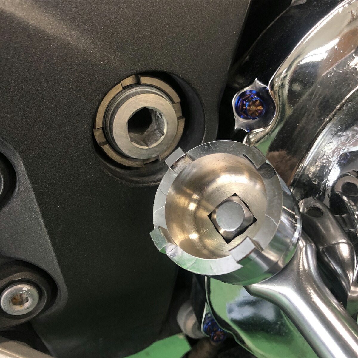 楽天市場】☆KAWASAKI/カワサキ スイングアームシャフト ピボット