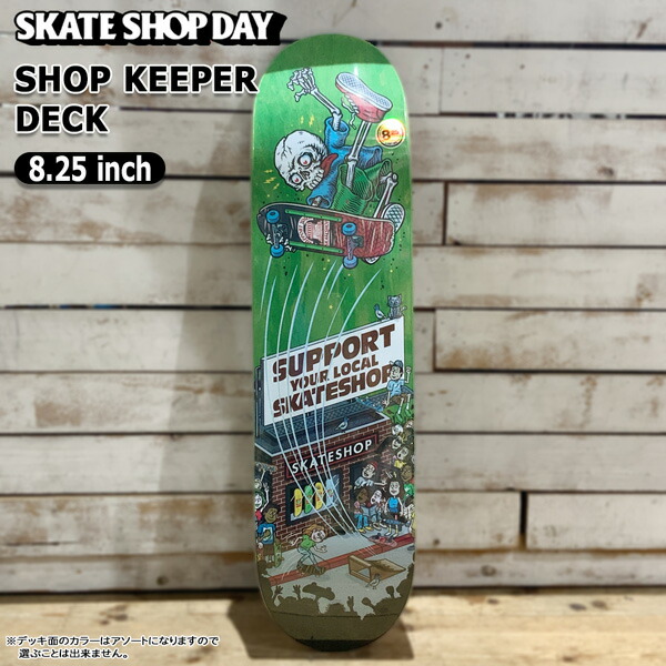 楽天市場】スケートショップデー 2025 デッキ SSD25 DLX SHOP KEEPER