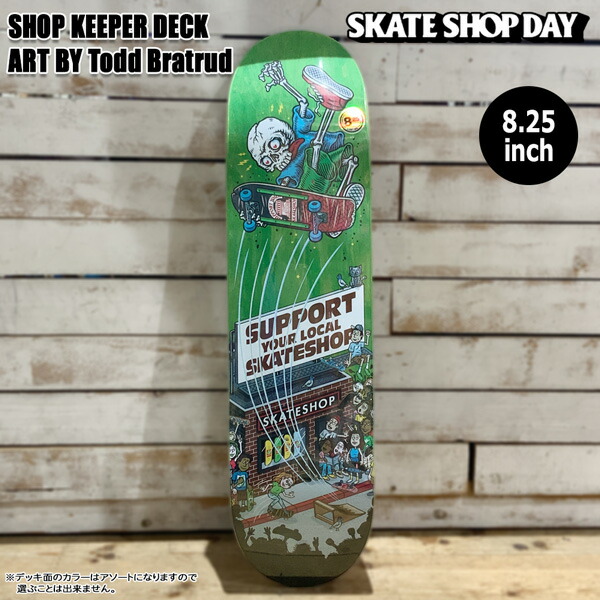 楽天市場】スケートショップデー 2025 デッキ SSD25 DLX SHOP KEEPER