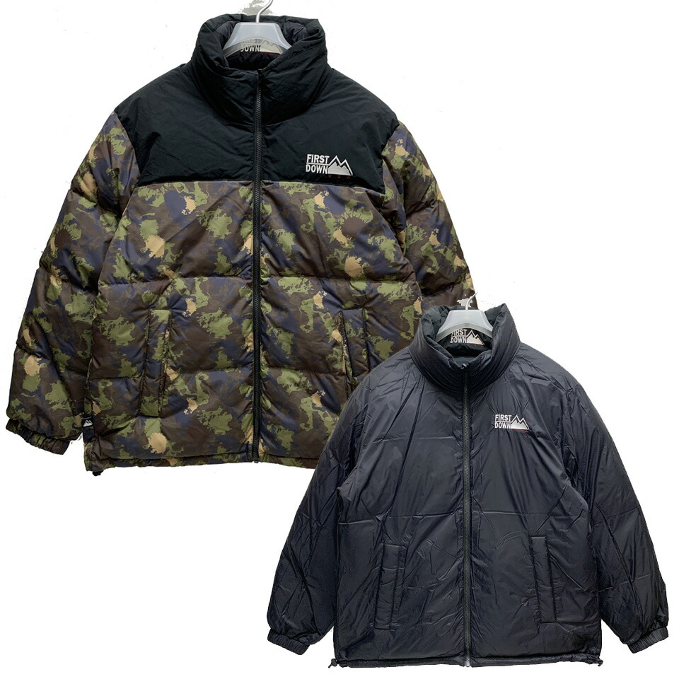 楽天市場】ファーストダウン FIRST DOWN リバーシブル ダウン