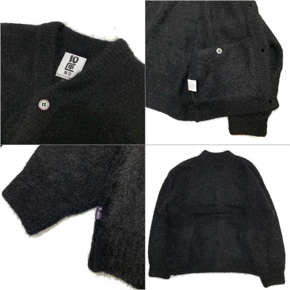 楽天市場】TENBOX 10匣 テンボックス ニットカーディガン GOLD LINE