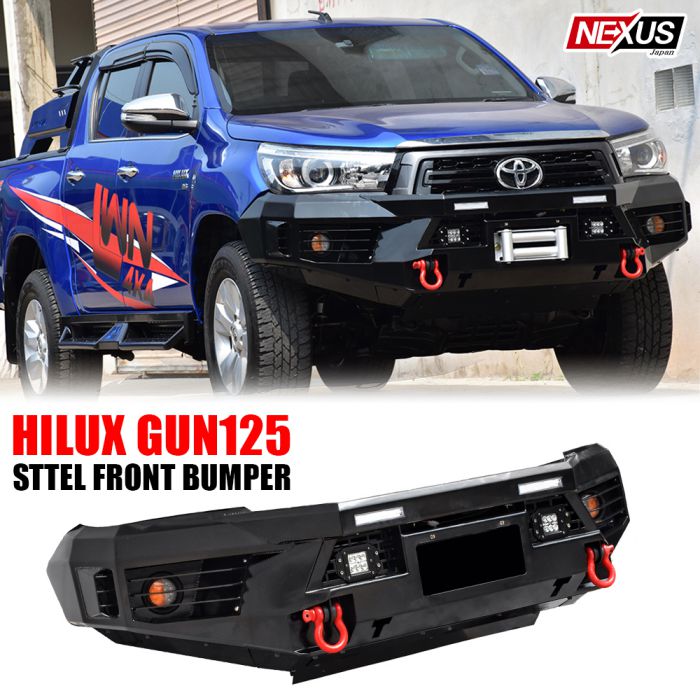 楽天市場】ハイラックス GUN125 前期 後期 グリルガード