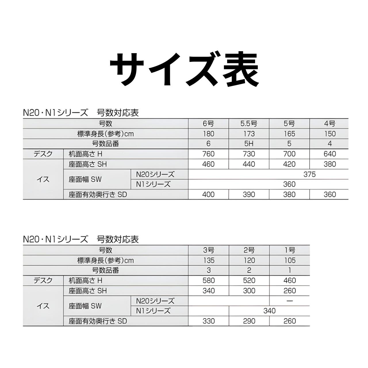 楽天市場】コクヨ KOKUYO 学校机+イスセット 新JIS規格 固定式 N1