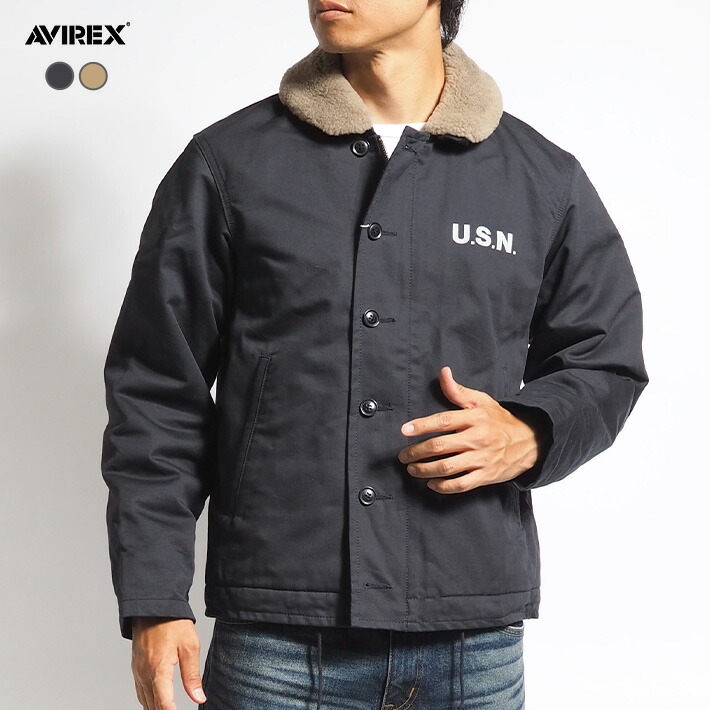 楽天市場】【P10倍 期間限定】AVIREX アビレックス N-1 デッキ