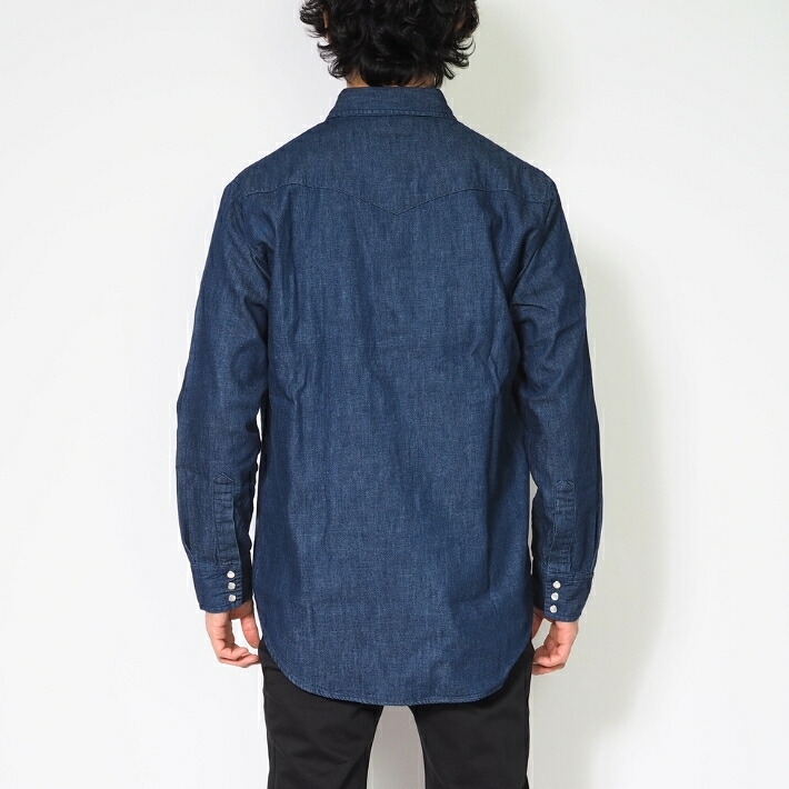 楽天市場】【P10倍 期間限定】LEE リー ウエスタンシャツ デニムシャツ