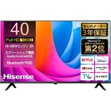 Hisense[2022年製品]40A40G 40A40G | ハイセンスジャパン株式会社