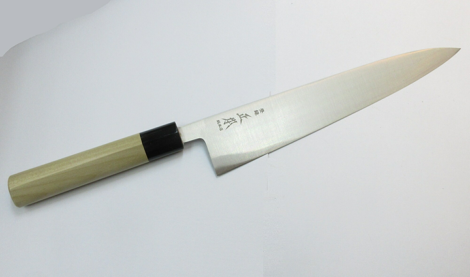 正本　和牛刀 楽天市場】正本総本店 和牛刀 玉白鋼 24センチ 正本 KS3124 黒水牛 木