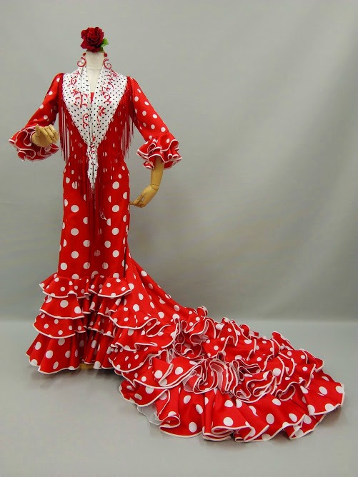 楽天市場】フラメンコ衣装フレコ付きシ−ジョフレコ付きシ−ジョ刺繍