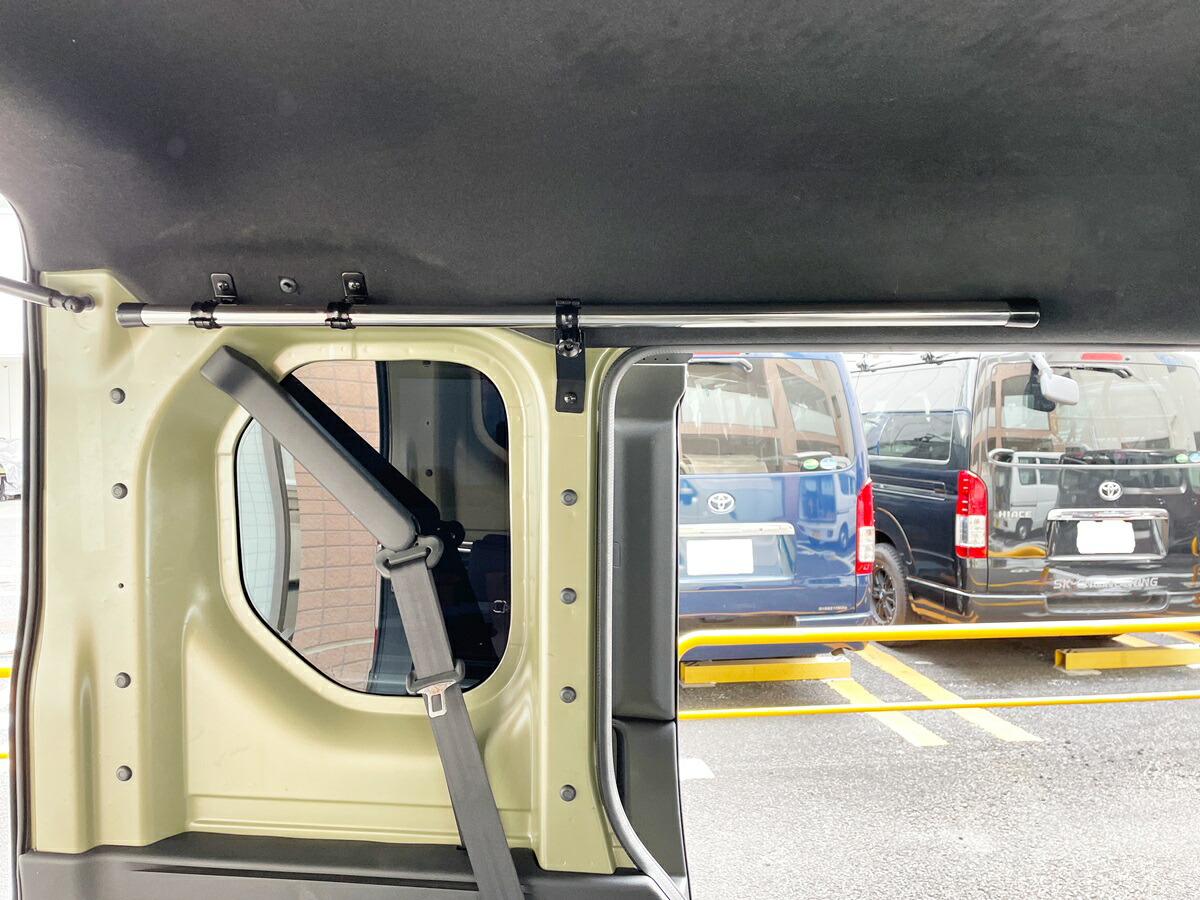 楽天市場】NAMINORIKOZOU ホンダ N-VAN 左右サイドバー2本セット 穴