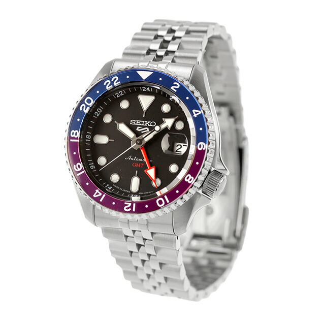 楽天市場】セイコー5 スポーツ SKX Series GMT 自動巻き 腕時計