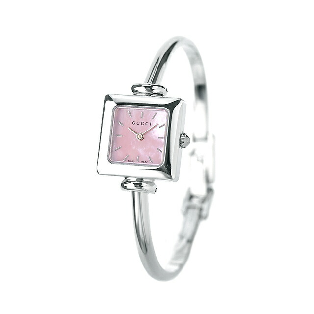 楽天市場】グッチ バングル 時計 レディース GUCCI 腕時計 1900 ピンク