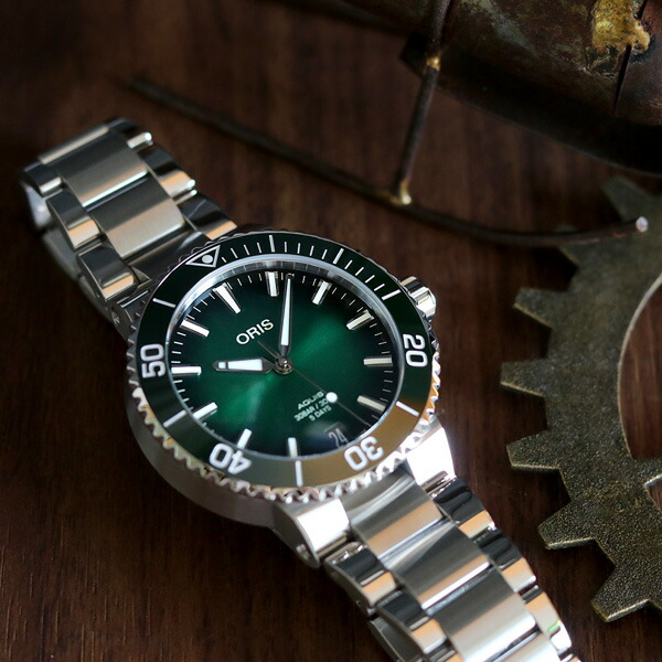 楽天市場】オリス アクイス デイト キャリバー400 ダイバーズウォッチ