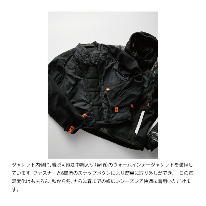 楽天市場】HYOD STJ614DN ST-W SPEED PARKA D3O テキスタイル