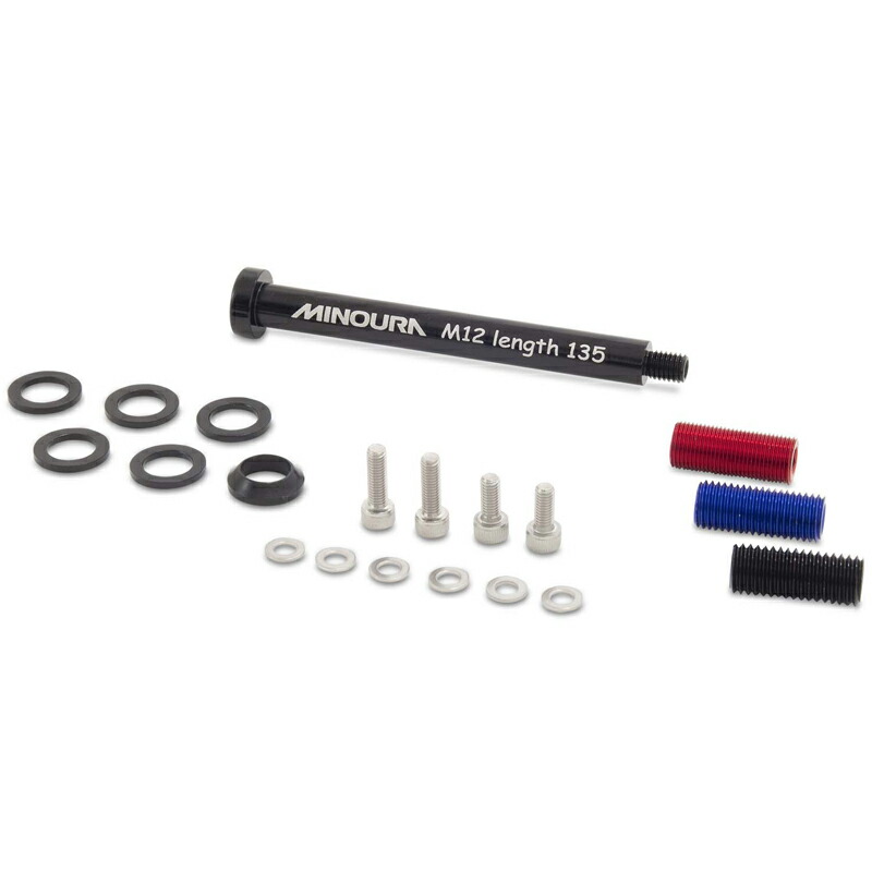 楽天市場】ミノウラ 12mmフロントスルーアクスルアダプターの通販