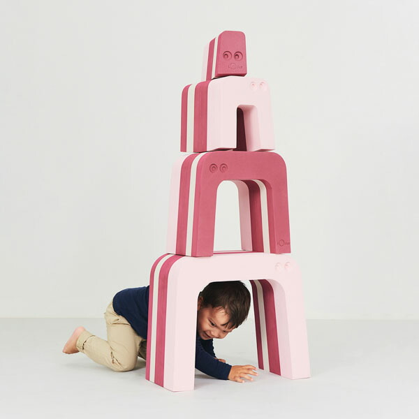 楽天市場】ボーネルンド ボブルス アリクイ 4個セット ピンク ブルー