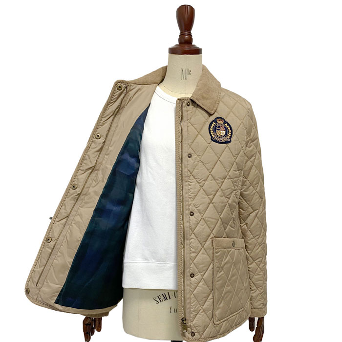 楽天市場】ローレン ラルフローレン レディース エンブレム 中綿